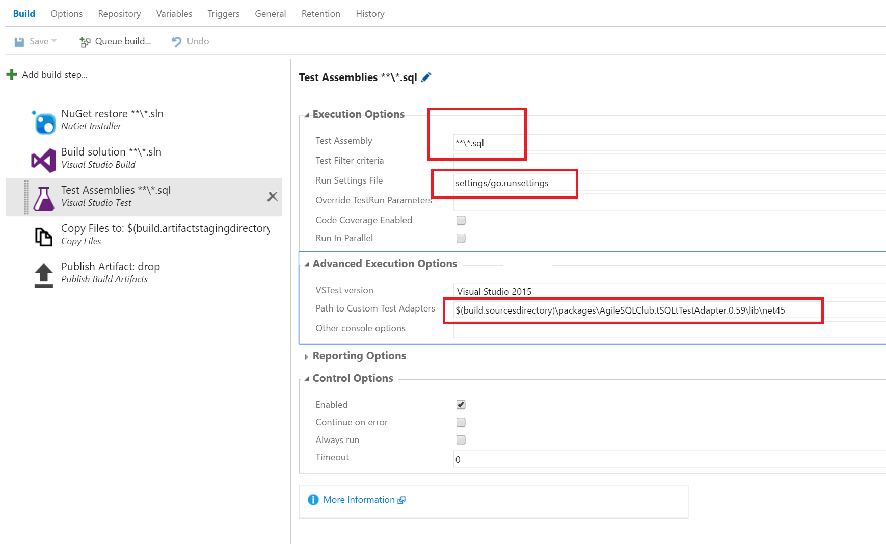 Sql trigger on error resume next